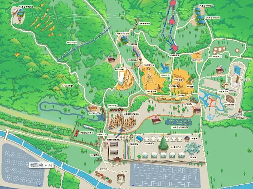 勃利景区手绘地图在紧急疏散与救援中的重要作用 ？